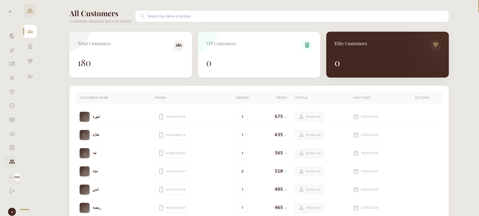Custom CRM System