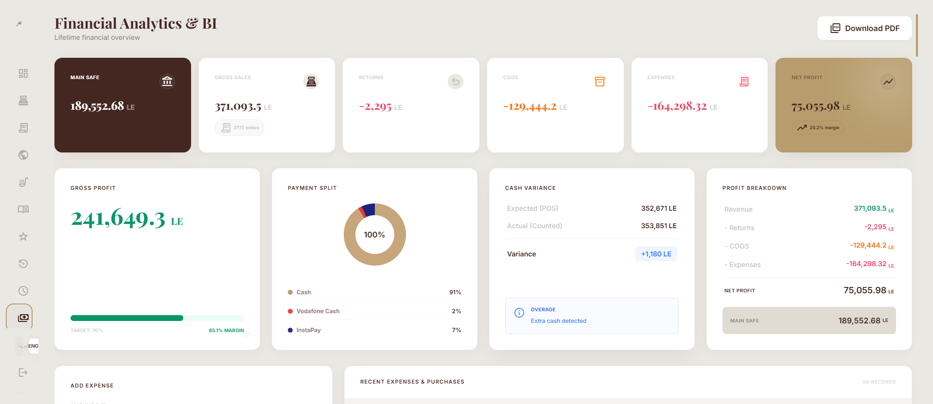 SaaS ERP System